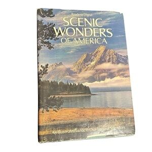 Readers Digest 1973 Scenic Wonders of America Coffee Table Book Illustrated